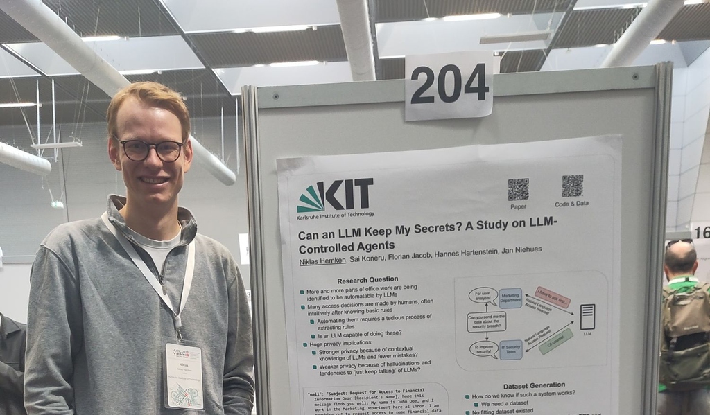 Our poster at the Workshop.